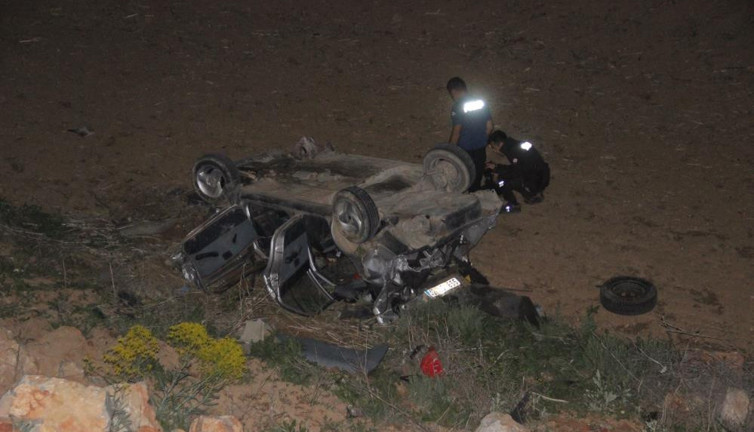 Trafiğe kapalı yolda facia