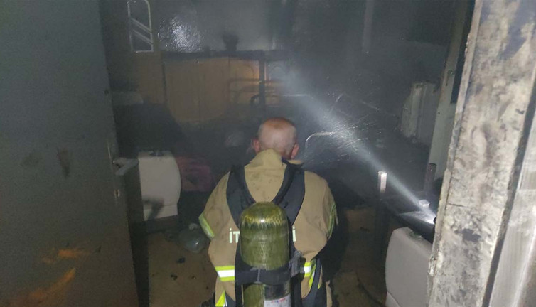 20 yıl önce yangında ölen oğlu ile aynı kaderi yaşadı