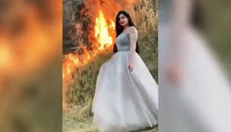 TikTok videosu için ormanı yaktı. Sosyal medya için bu yapılır mı