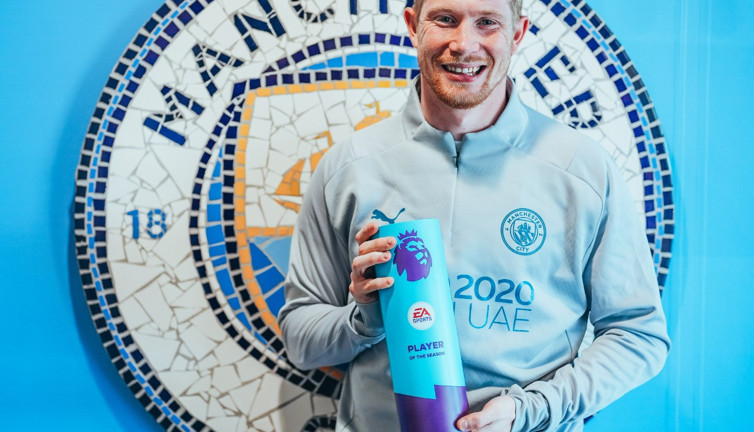 Premier Lig'de yılın futbolcusu Kevin De Bruyne oldu
