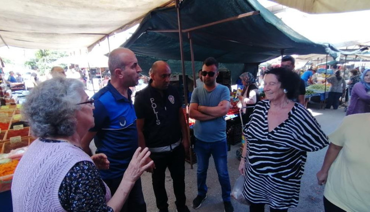 İsveçli kadın turiste pazarda büyük şok