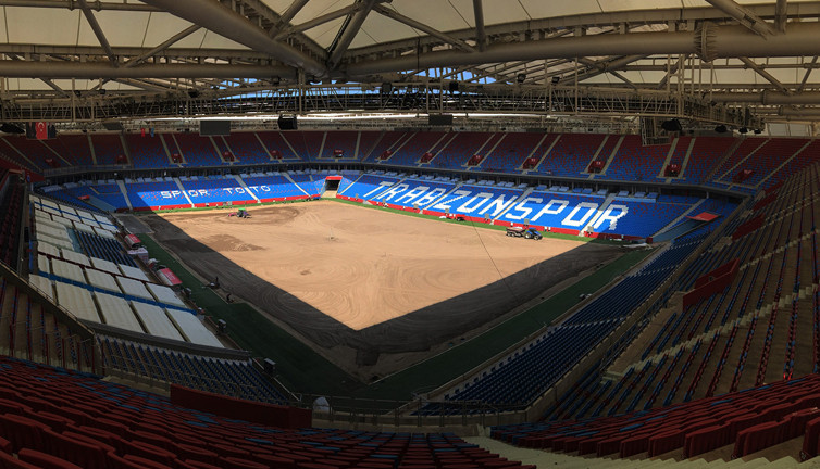 Trabzonspor'un sahası yenileniyor