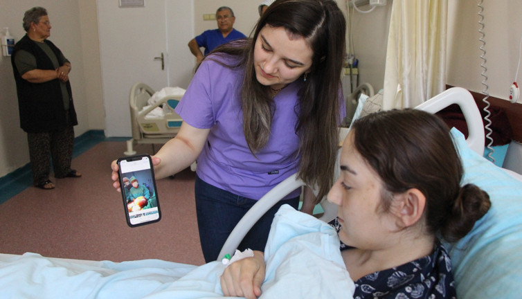 Karın şişliği sandı. 5 kiloluk kitle çıktı