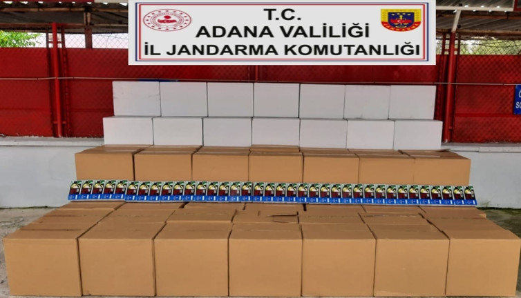 Şüpheli araçtan 1 milyon adet makaron çıktı