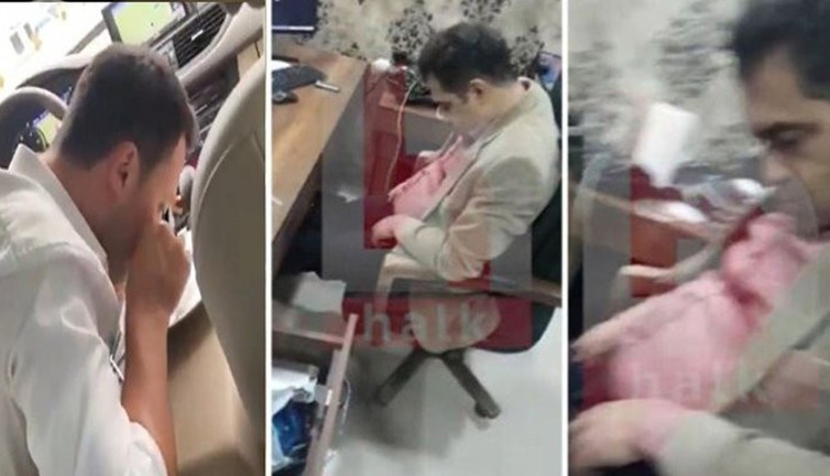 CHP'li Karaca uyuşturucu içen AKP'lilerin görüntülerini yayınlayarak Camide içki içtiler yalanının görüntüleri ortada yok dedi