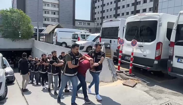 Müsilaj operasyonunda gözaltına alınan 36 kişi adliyeye sevk edildi