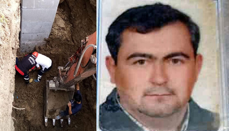 Altyapı çalışmasında heyelan oldu. Firma sahibi öldü