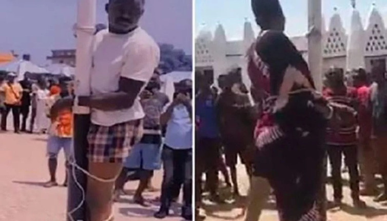 Seks kaseti internete sızan çifti kırbaçladılar. Gerekçeleri yok artık dedirtti