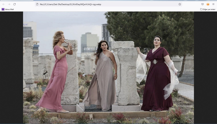 Tarihi Roma Hamamı'nda Trio Patara konseri