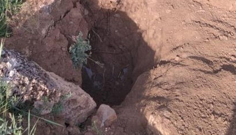 Tarihi mezarlıkta define avı