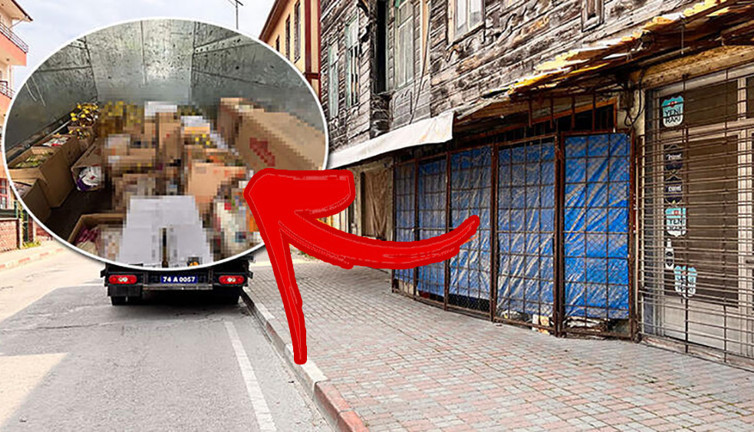 FETÖ’nün gıda deposu ortaya çıktı