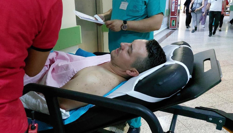 Amonyak işçiyi hastanelik etti