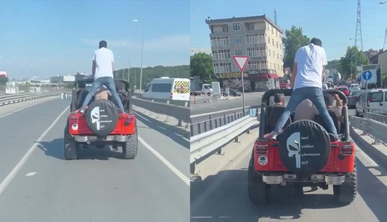 Cipin üzerinde şaşkına çeviren yolculuk