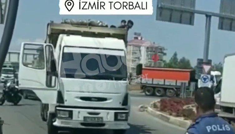 Polisin durdurduğu araçtan atlayıp İzmir'e dağıldılar. Ülke yol geçen hanına döndü