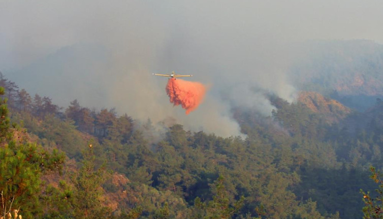''Uçmaz''dediler THK uçaklarına muhtaç oldular. Ormanların 3'te1'i yandıktan sonra sözleşme imzalamışlardı