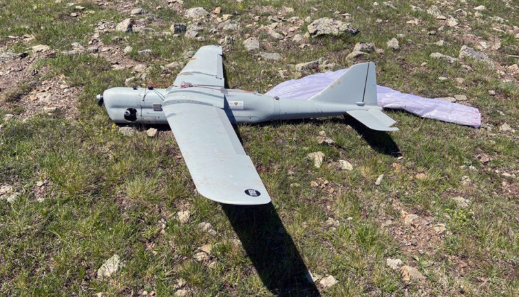 Flaş… Flaş… Gümüşhane’ye Rus İHA’sı düştü