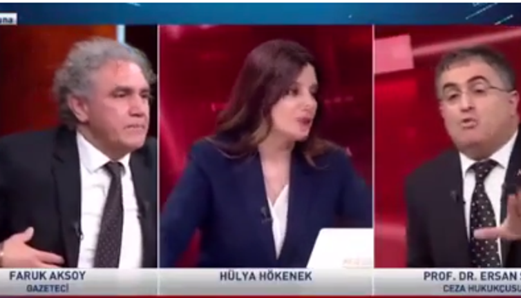 Pes artık. Pınar Gültekin davasında haksız indirimi savunan Ersan Şen'e canlı yayında büyük tepki. Koca profesörün söylediğine bakın