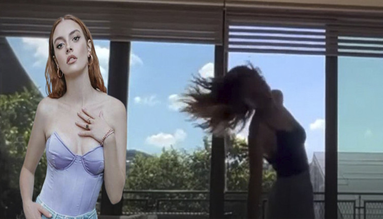 Melis Sezen odasından video paylaştı. Gece 3'te odadaki cin yorumu efsane oldu