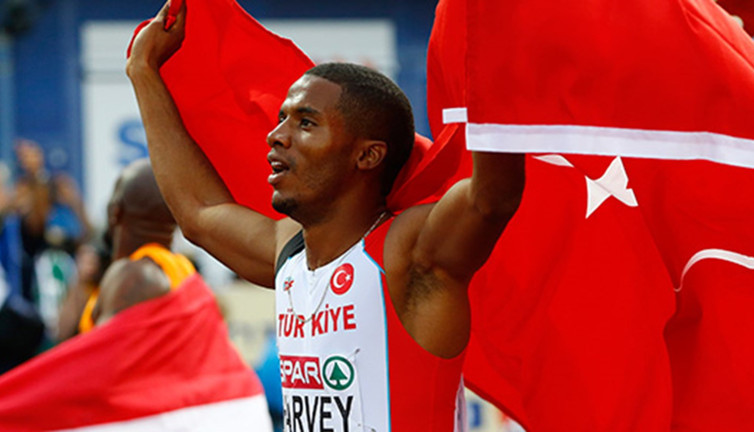 Jak Ali Harvey altın, Ramil Guliyev gümüş madalya kazandı