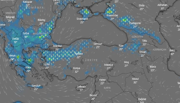 Meteoroloji bangır bangır bağırıyor. Bayramda 10 il yağmura teslim olacak