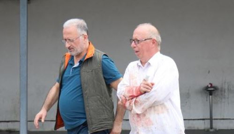 Yaralanan acemi kasaptan şaşırtan açıklama