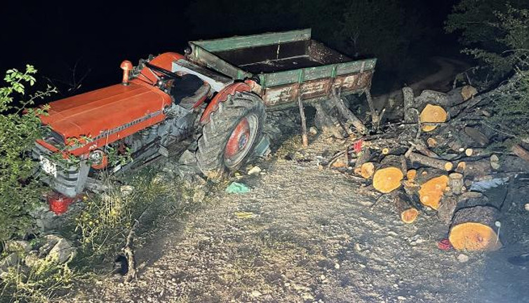 Karabük'te traktör devrildi: 2 ölü, 2 yaralı
