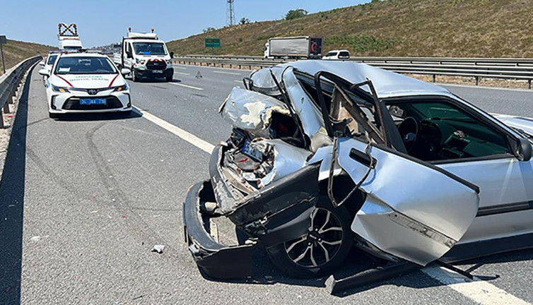 Talihsizliğin de bu kadarı. 2 saat önce satın aldı kaza yaptı