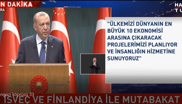 Cumhurbaşkanı Erdoğan: Devlet Osmangazi köprüsünden kazanç sağlıyor. Bir günde 80 bin 624 araç geçti