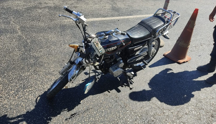 Motosikletin çarptığı çocuk ağır yaralandı