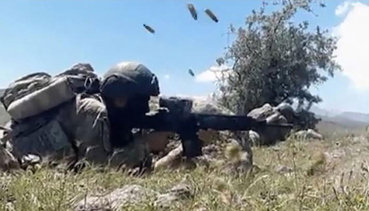 MSB: Saldırı girişimindeki 2 terörist etkisiz hale getirildi