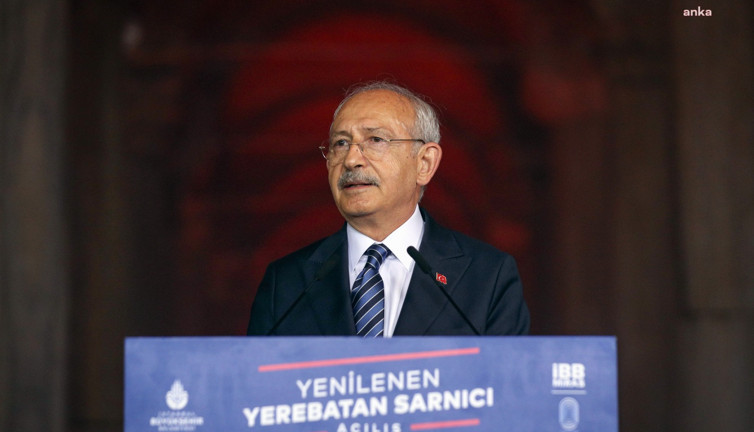 Kılıçdaroğlu, Yerebatan Sarnıcı açılışında konuştu: İstanbul’un sırtında bir hançer var