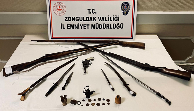 Tarihi eser kaçakçılarına operasyon