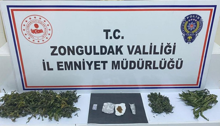 Zonguldak'ta uyuşturucu operasyonu