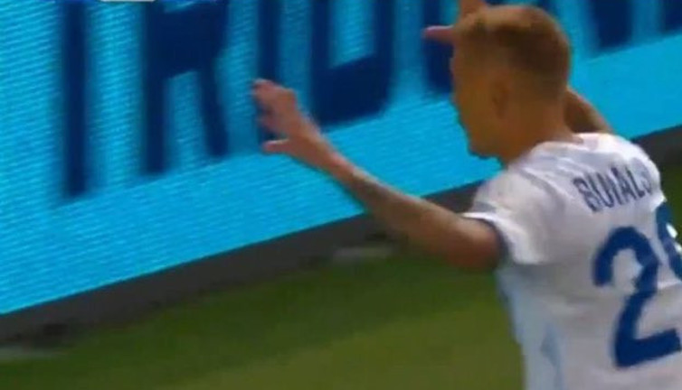 Fenerbahçe taraftarını Putinci yapan hareket. Golü attı Kartal pençesi yaptı