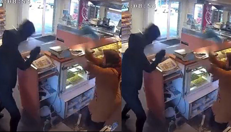 Hollanda’da Konyalıların işlettiği dükkana giren satırlı hırsız bin pişman oldu