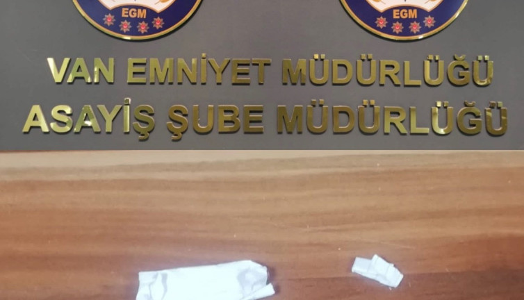 Van’da uyuşturucu operasyonu (28 Temmuz 2022)