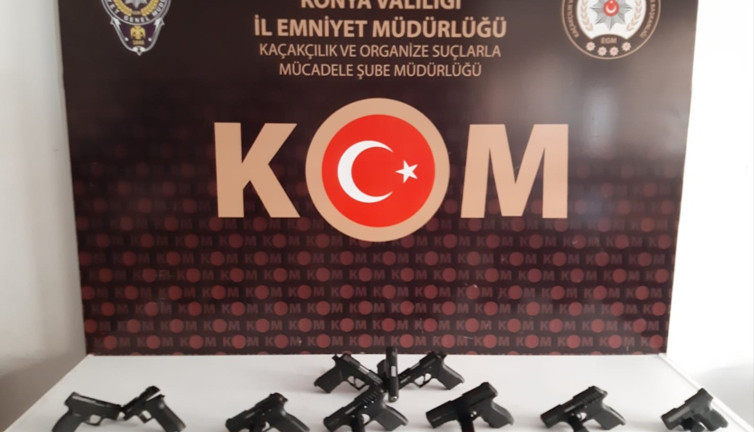 Konya’da silah kaçakçılığı operasyonu: 2 şahıs tutuklandı (29 Temmuz 2022)