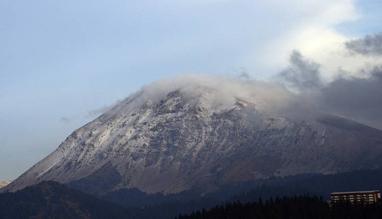 Ilgaz'ın dorukları beyaza büründü