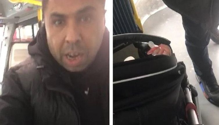 Bebek arabalı kadını minibüse almayan şoförün cezası ağır oldu