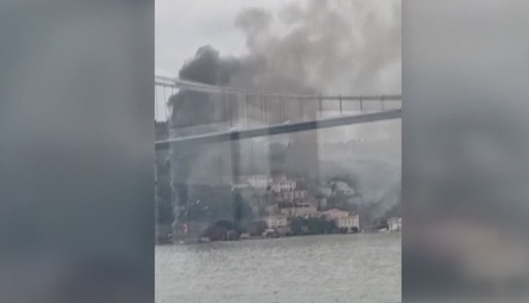 Beykoz'da restoranda yangın