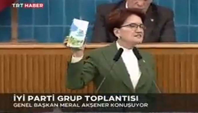 Akşener zamlardan bahsettiği anda TRT yayını kesti