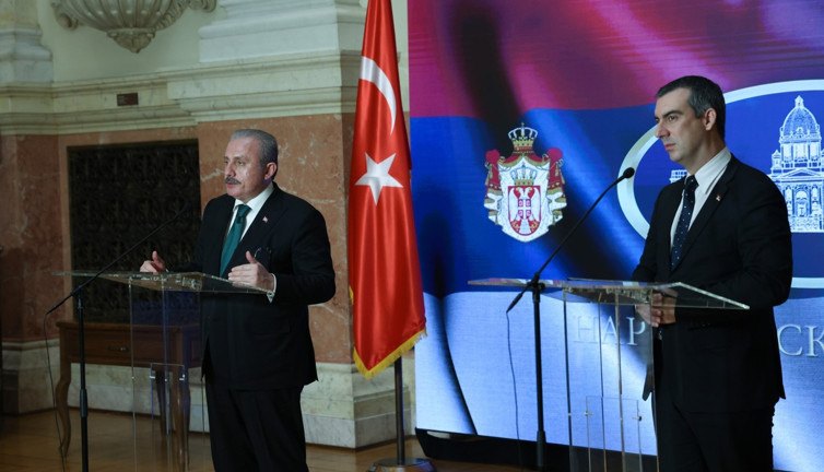 TBMM Başkanı Şentop, Sırbistan Ulusal Meclis Başkanı ile görüştü