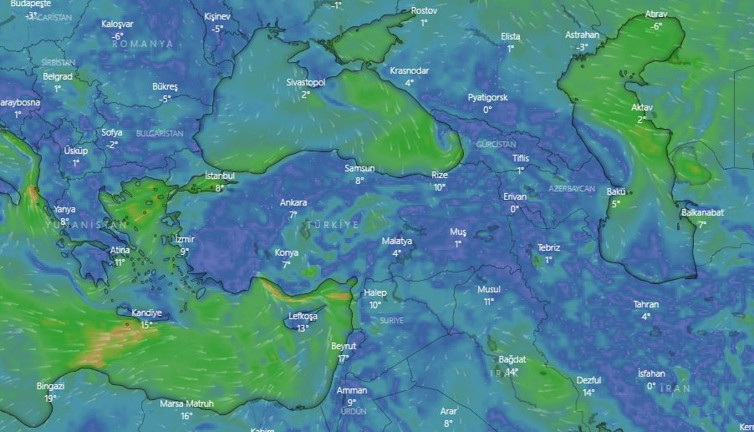İstanbul'a karın yağacağı tarih belli oldu