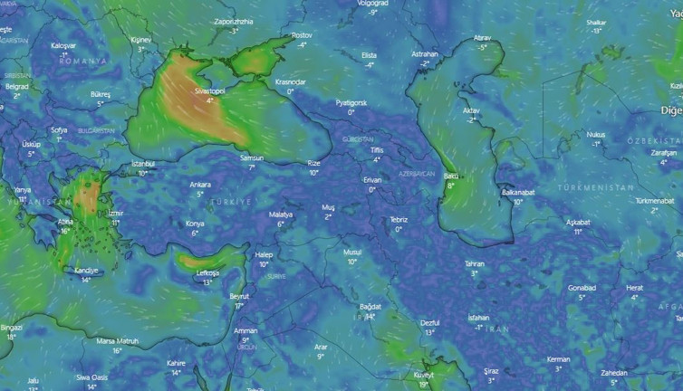 Bugün sağanak yağış ve kar var