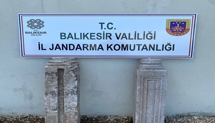 Balıkesir'de tarihi eser operasyonu