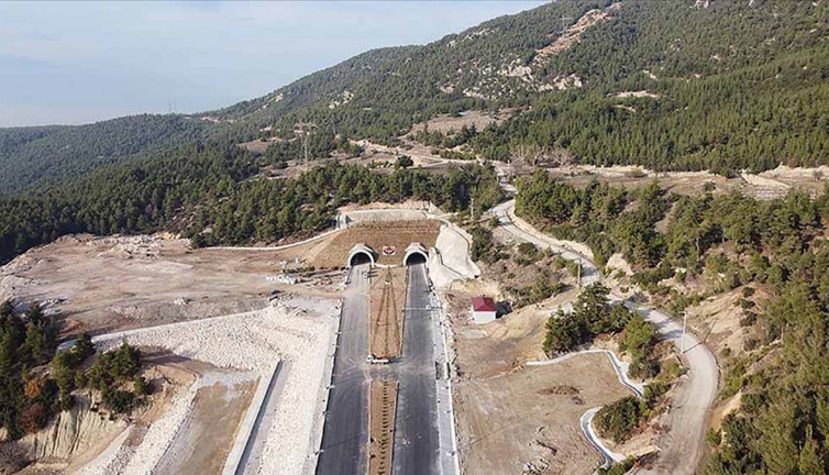Honaz Tünelleri'nde sona doğru! Ege ve Akdeniz'i birbirine bağlayacak