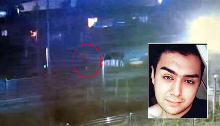 18 yaşındaki İsmail yolun karşısına geçmek isterken canından oldu; kaza kamerada