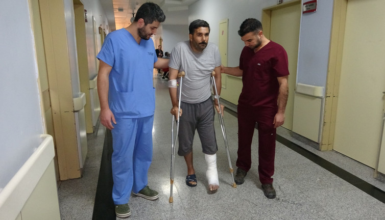 Kopan ayağı poşet içinde getirilmişti: 6 ay sonra ilk adım