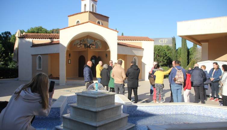 Antalya'daki Dinler Bahçesi'nde Noel ayini yapıldı