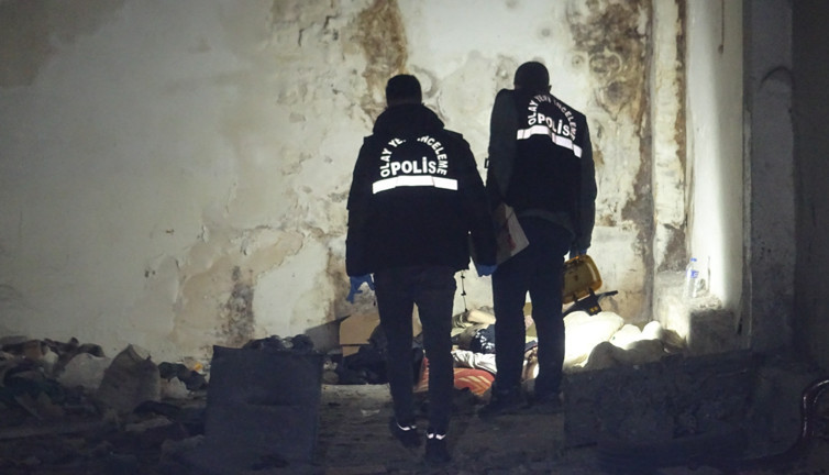 Metruk binada şüpheli ölüm